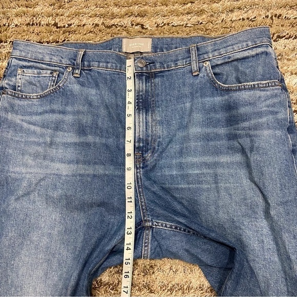 Everlane Size 35 High Rise The Cheeky Jean Lightwash - Picture 7 of 8